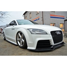 Накладки сплиттеры на пороги вариант 2 на Audi TT RS 8J